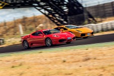 Ferrari F430 + Lamborghini Gallardo - 1 + 1 vueltas en circuito corto